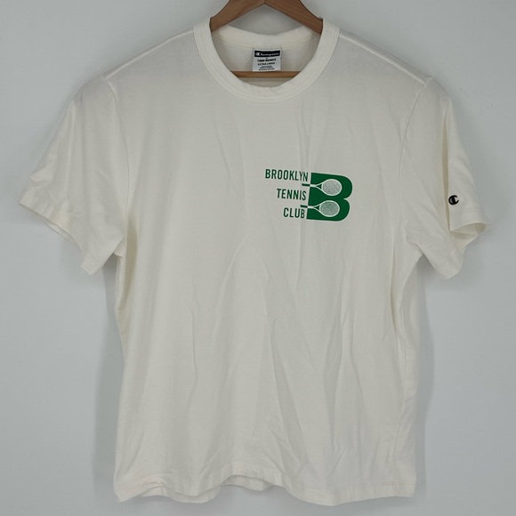 RARE Todd Snyder Champion Mens Sz XL T-Shirt Tee Brooklyn Tennis Club K4